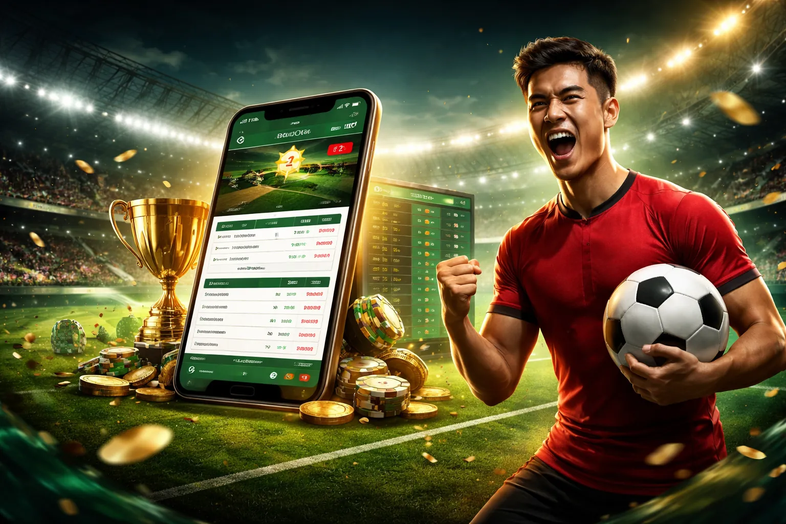 Hình ảnh nền cá cược thể thao 1xBet